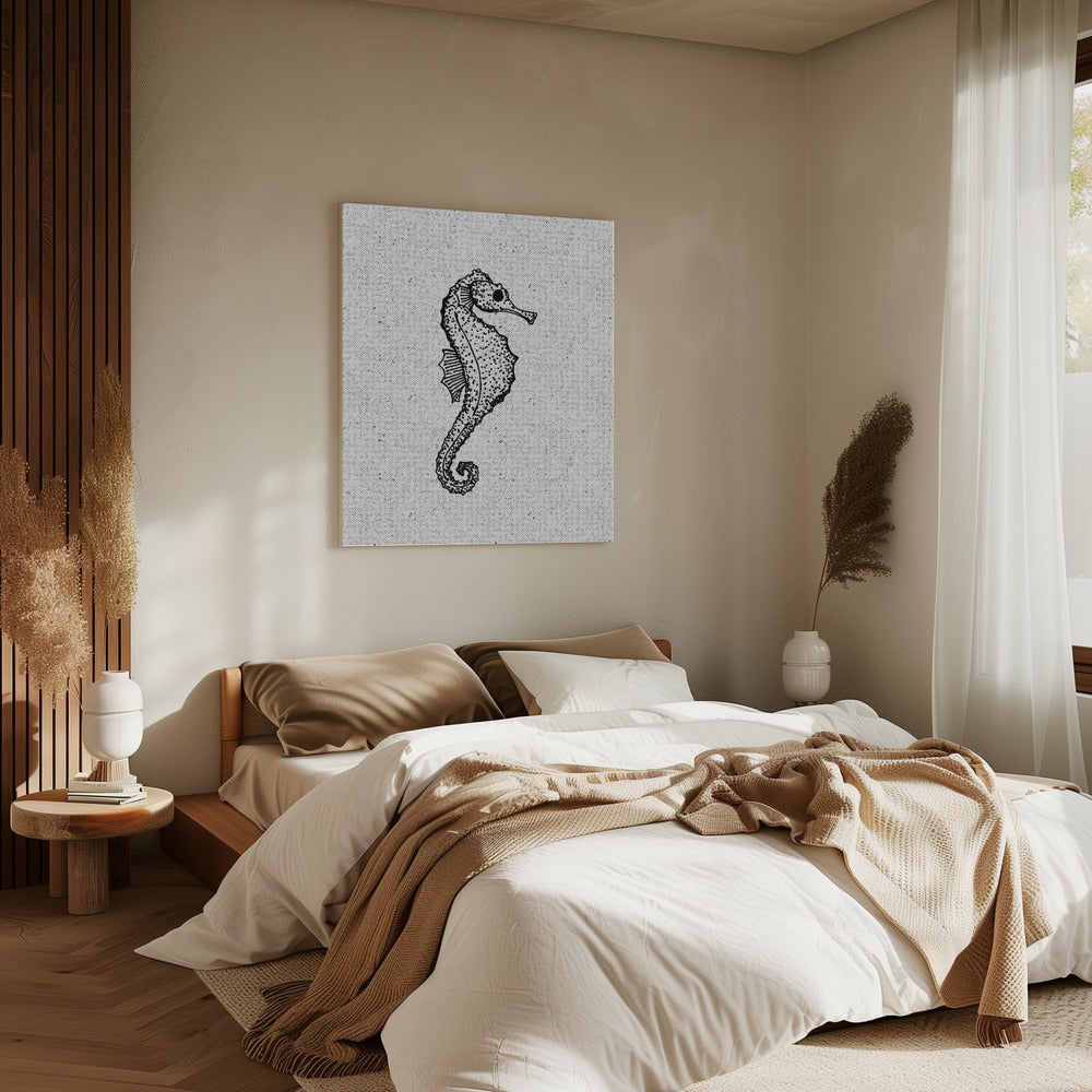 Whimsical Seahorse | Canvas