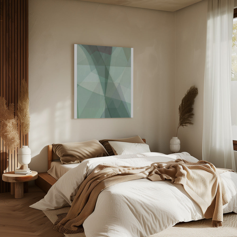 Verdant Facets | Canvas