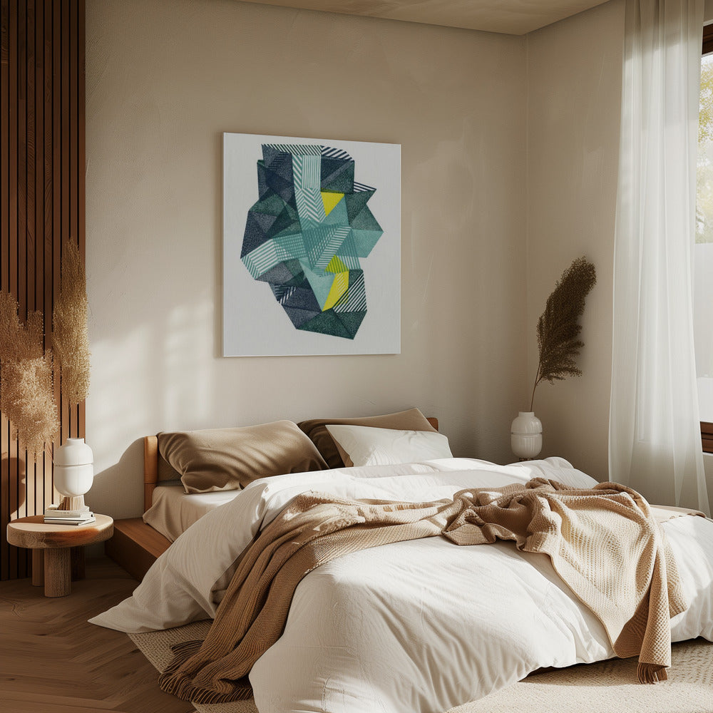 Polygonal shape IV. | Canvas