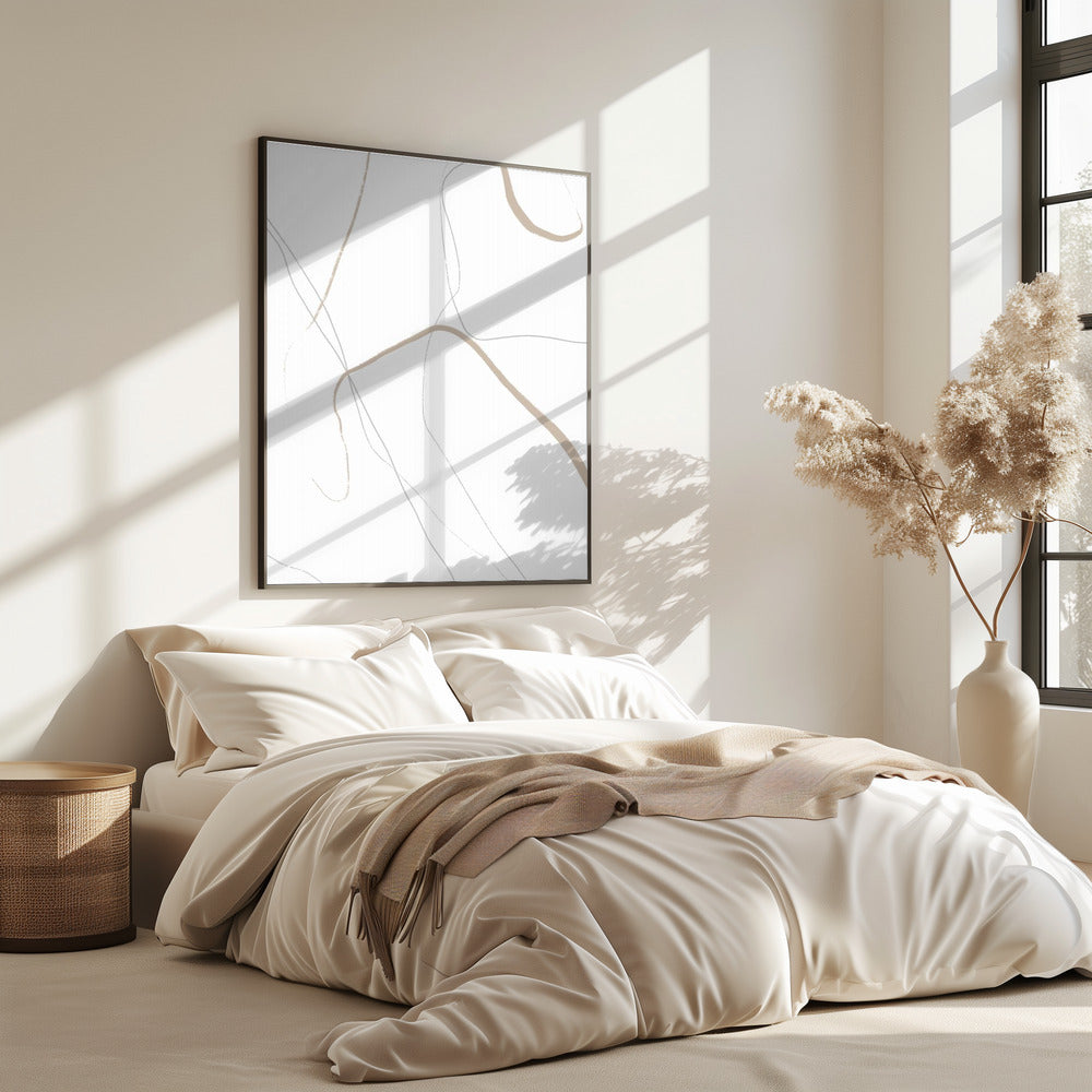 Subtle Flow Lines | Poster