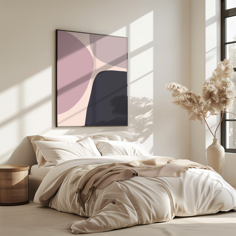 Muted Shapes Harmony | Poster