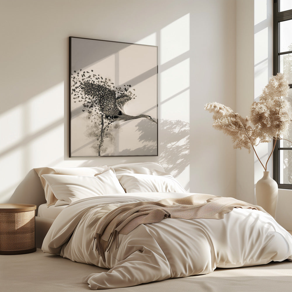 A Blue Heron | Poster