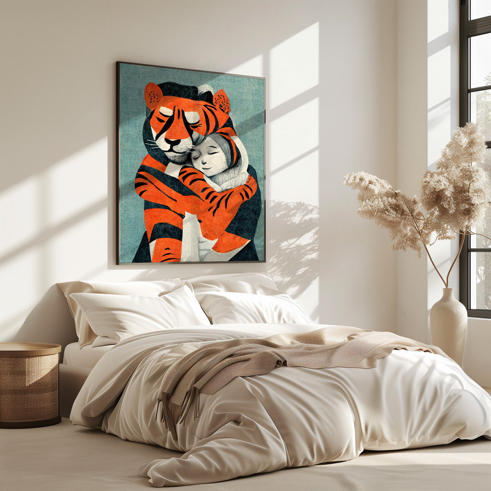 Tiger&#039;s Embrace | Poster
