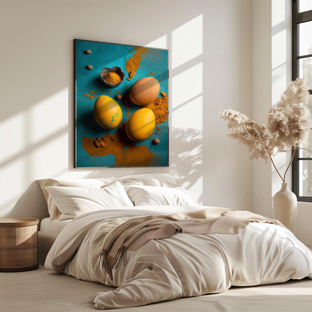 Golden Hue Mirage | Poster