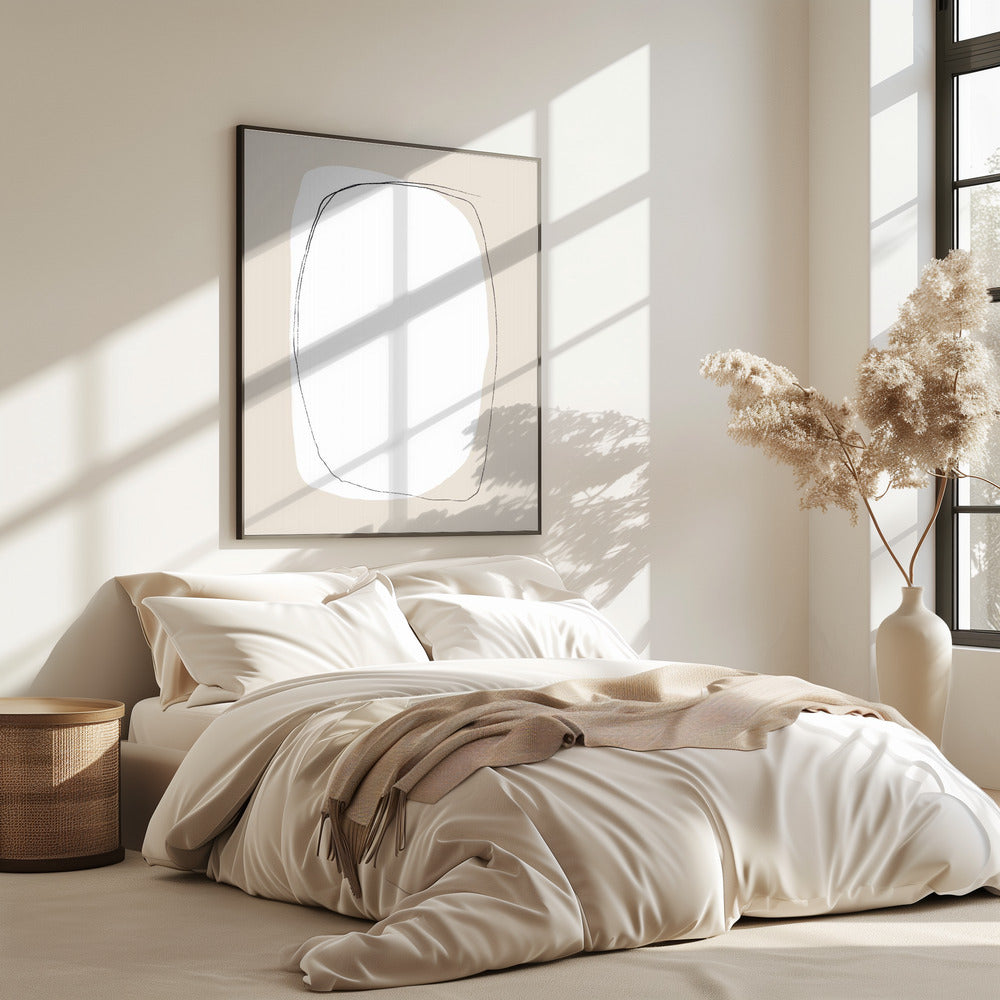 Layered Oval Shapes | Poster