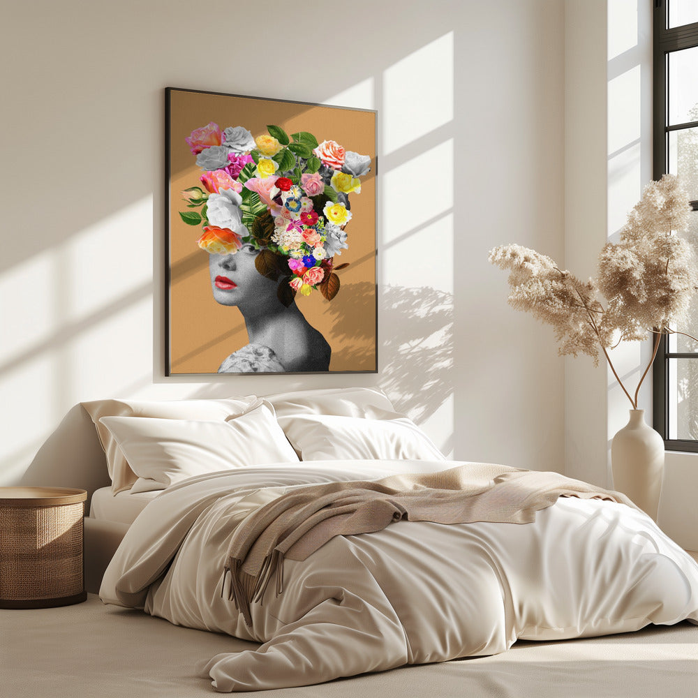 Floral portrait | Poster