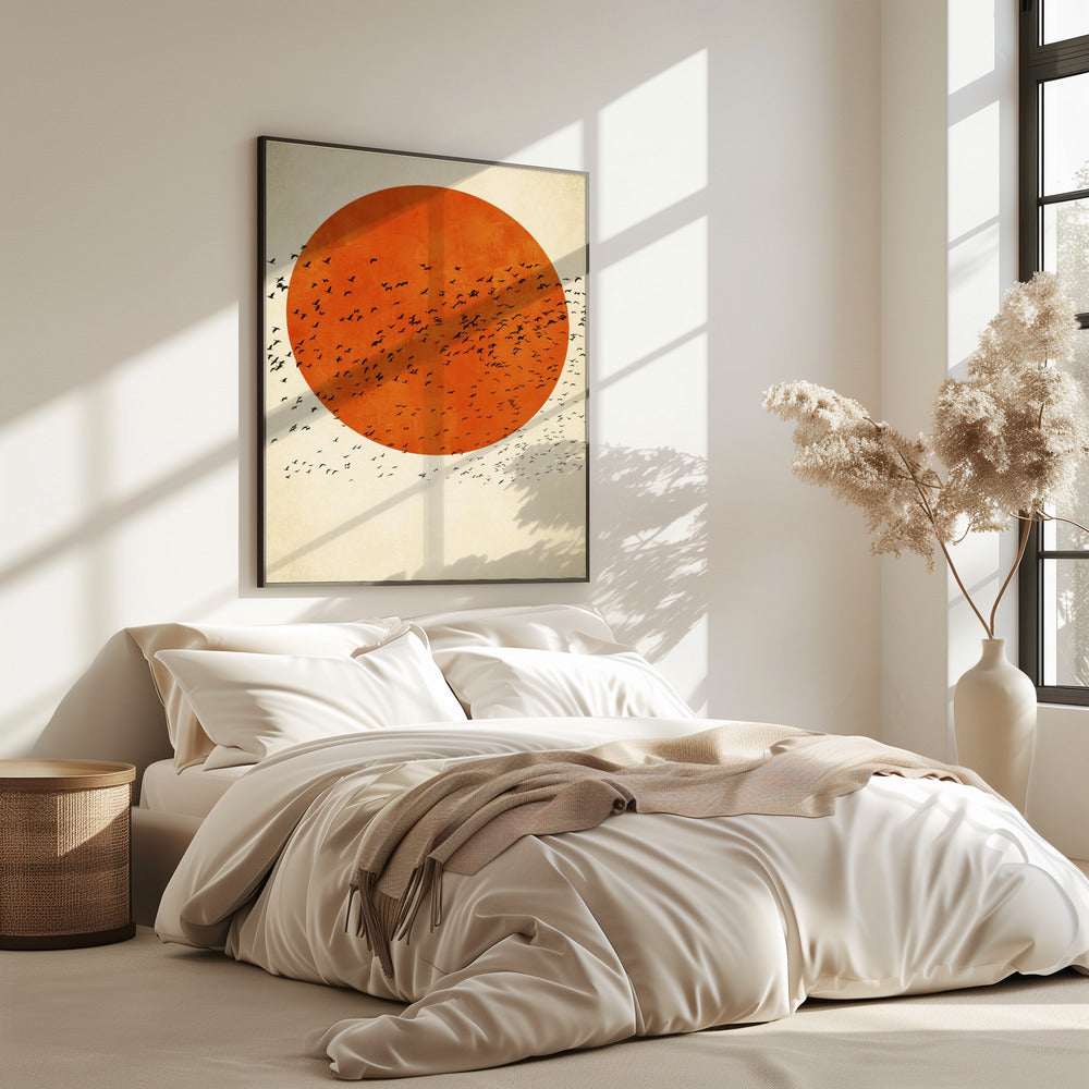 Birds In the Sun | Poster