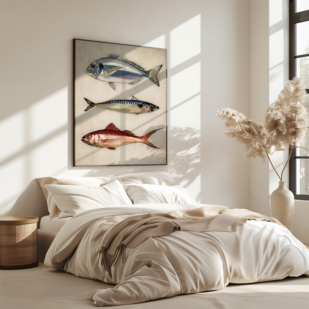 Trio of Ocean Life | Poster