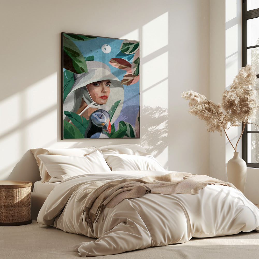 Puffin Dreamscape | Poster