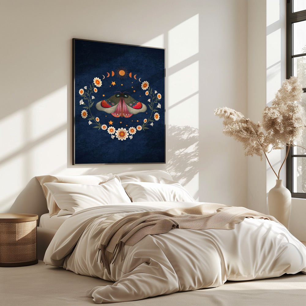 Lunar Moth Harmony | Poster