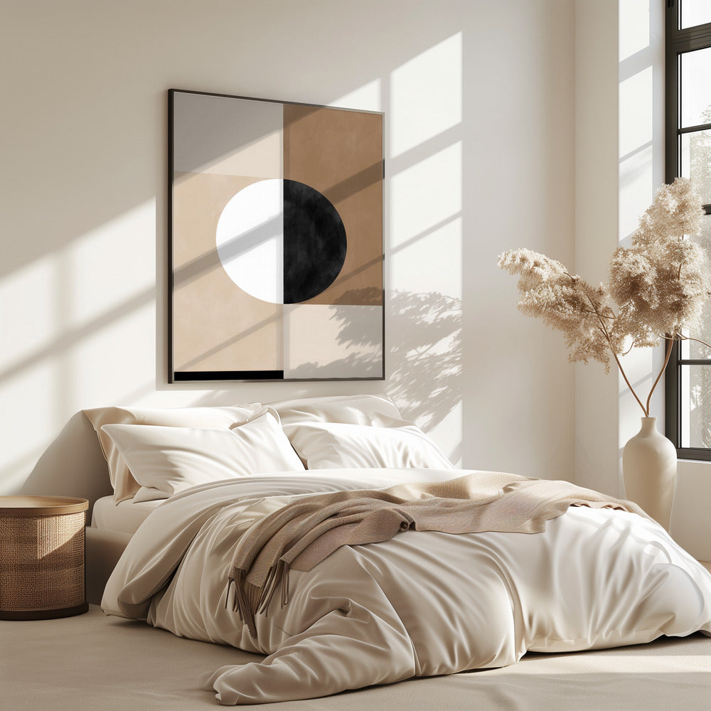 Geometric Shapes with a Central Circle | Poster