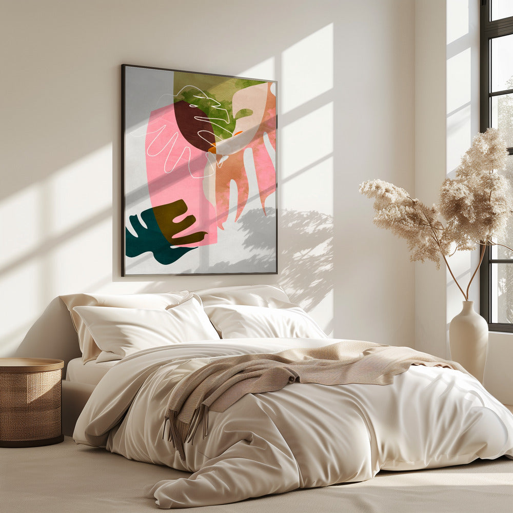 Leaves cut out | Poster