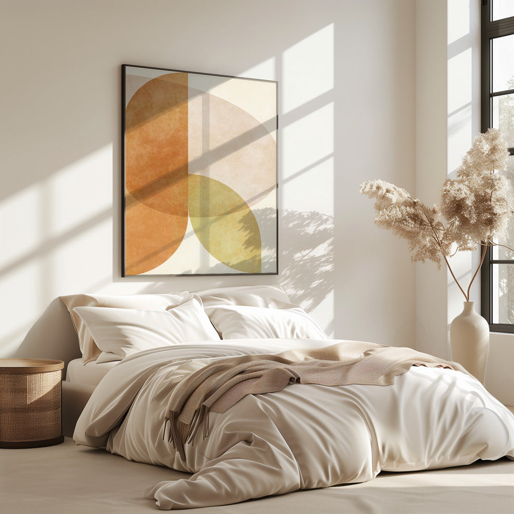 Aqua Shapes4 Kopie | Poster