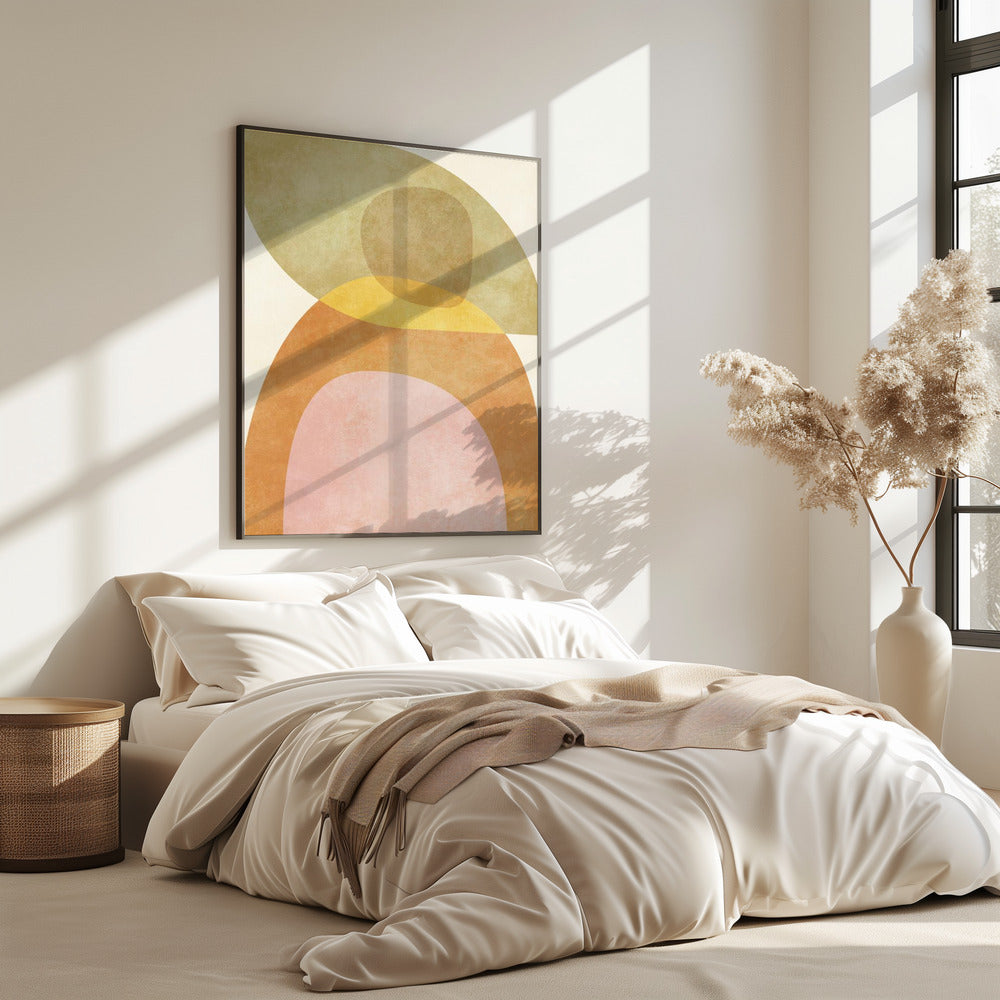 Aqua Shapes3 Kopie | Poster