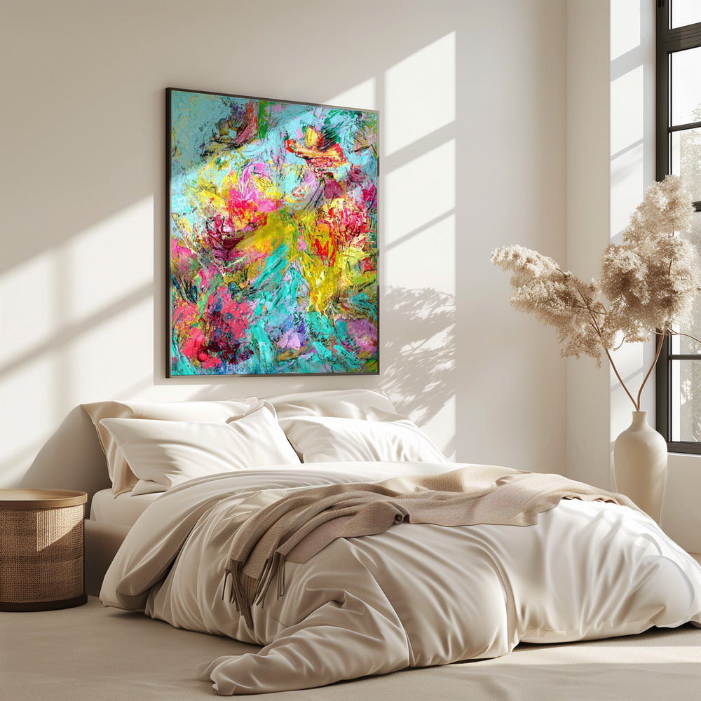 Expressionist Colorful Abstract | Poster
