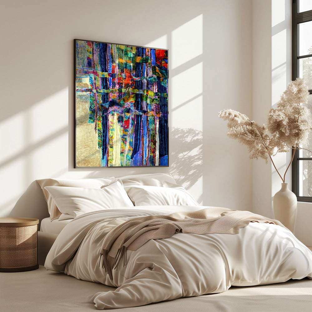 Colorful Cascade | Poster