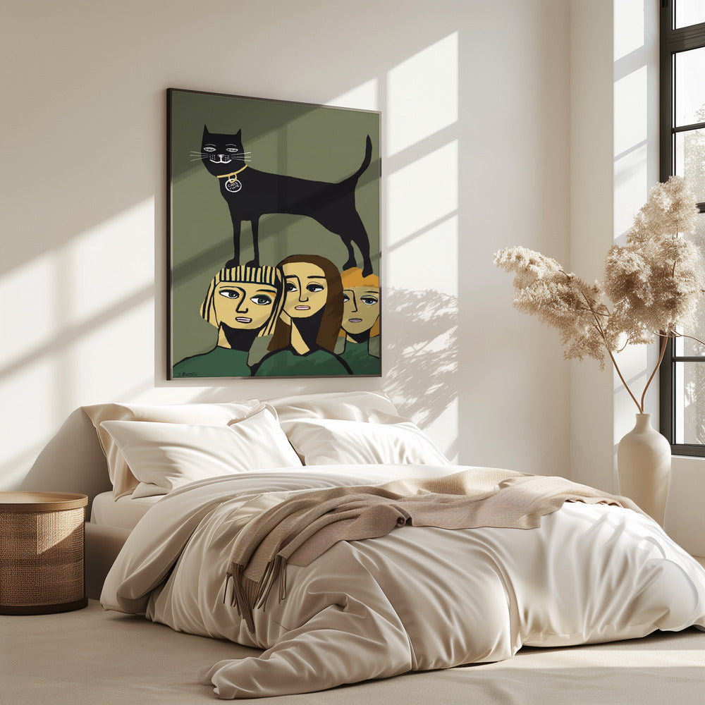 Black Cat Rules | Poster