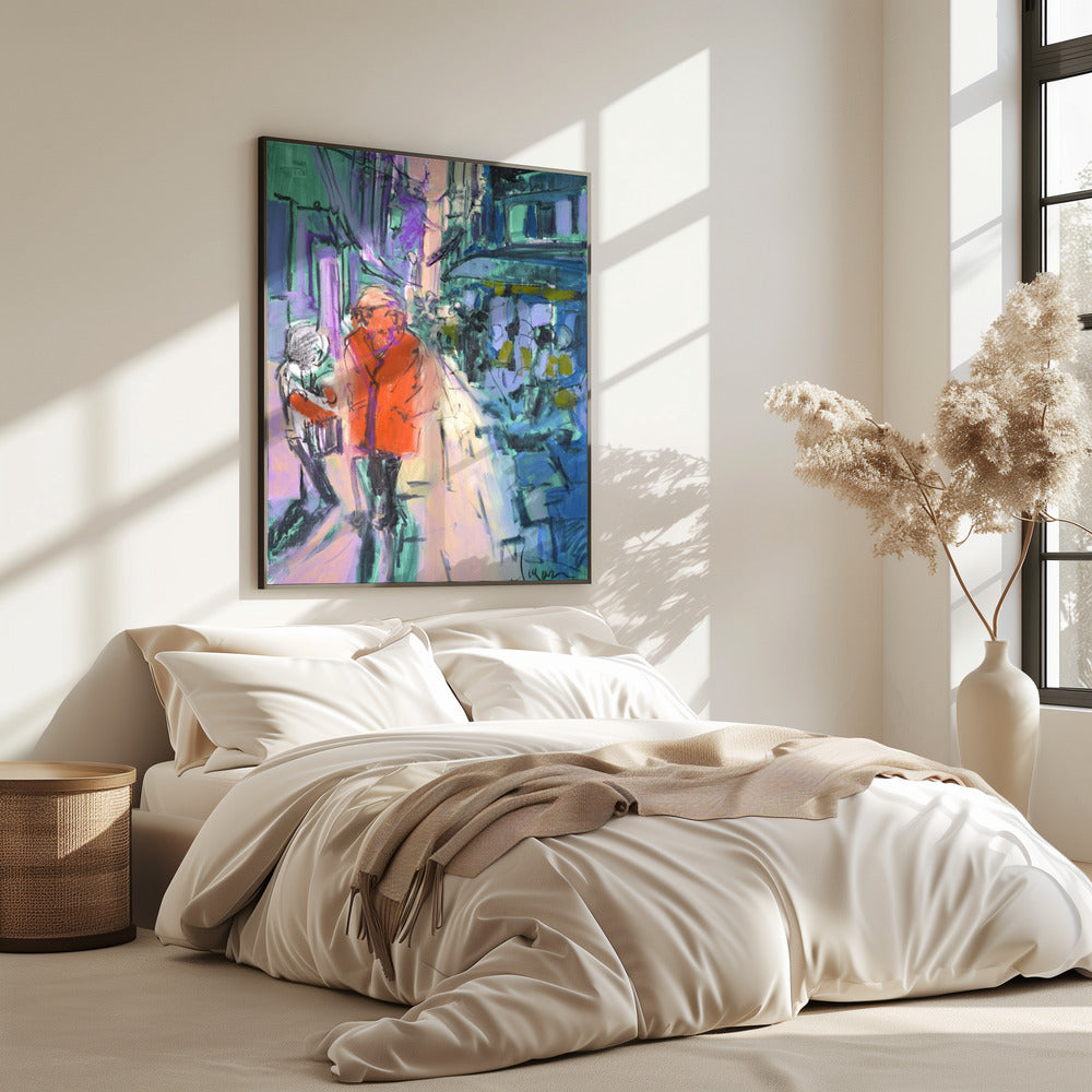 Vivid Street Stroll | Poster