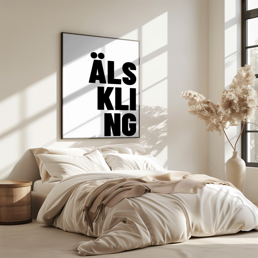 Bold Letters of Love | Poster