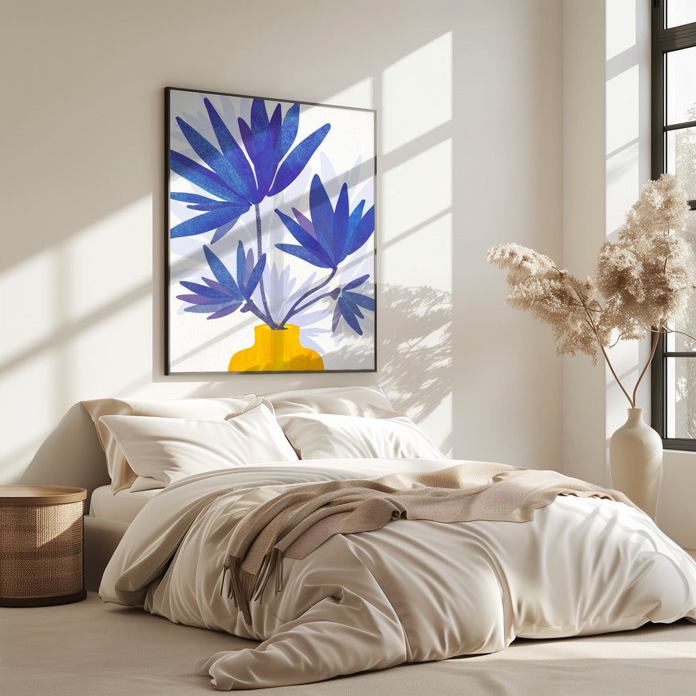 Indigo Blooms | Poster