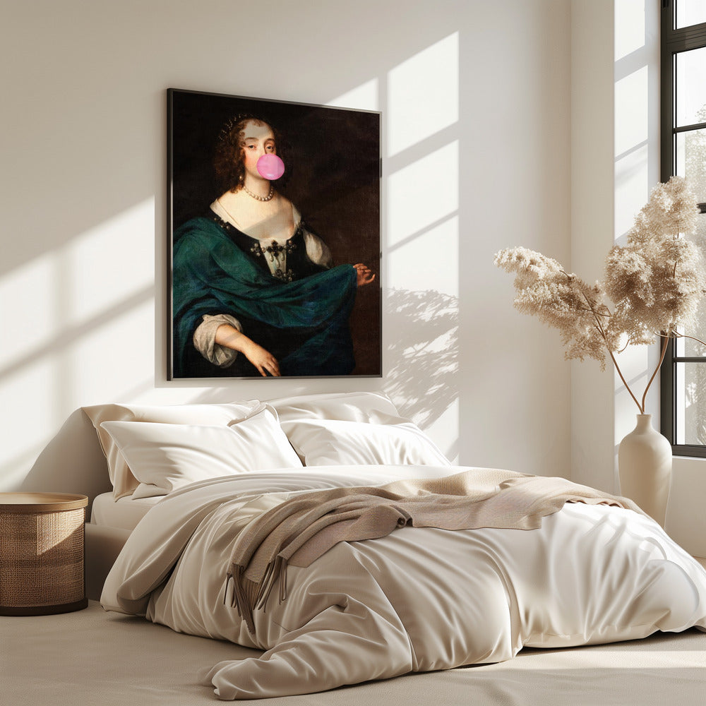 Renaissance Bubble Gum / Altered Art | Poster