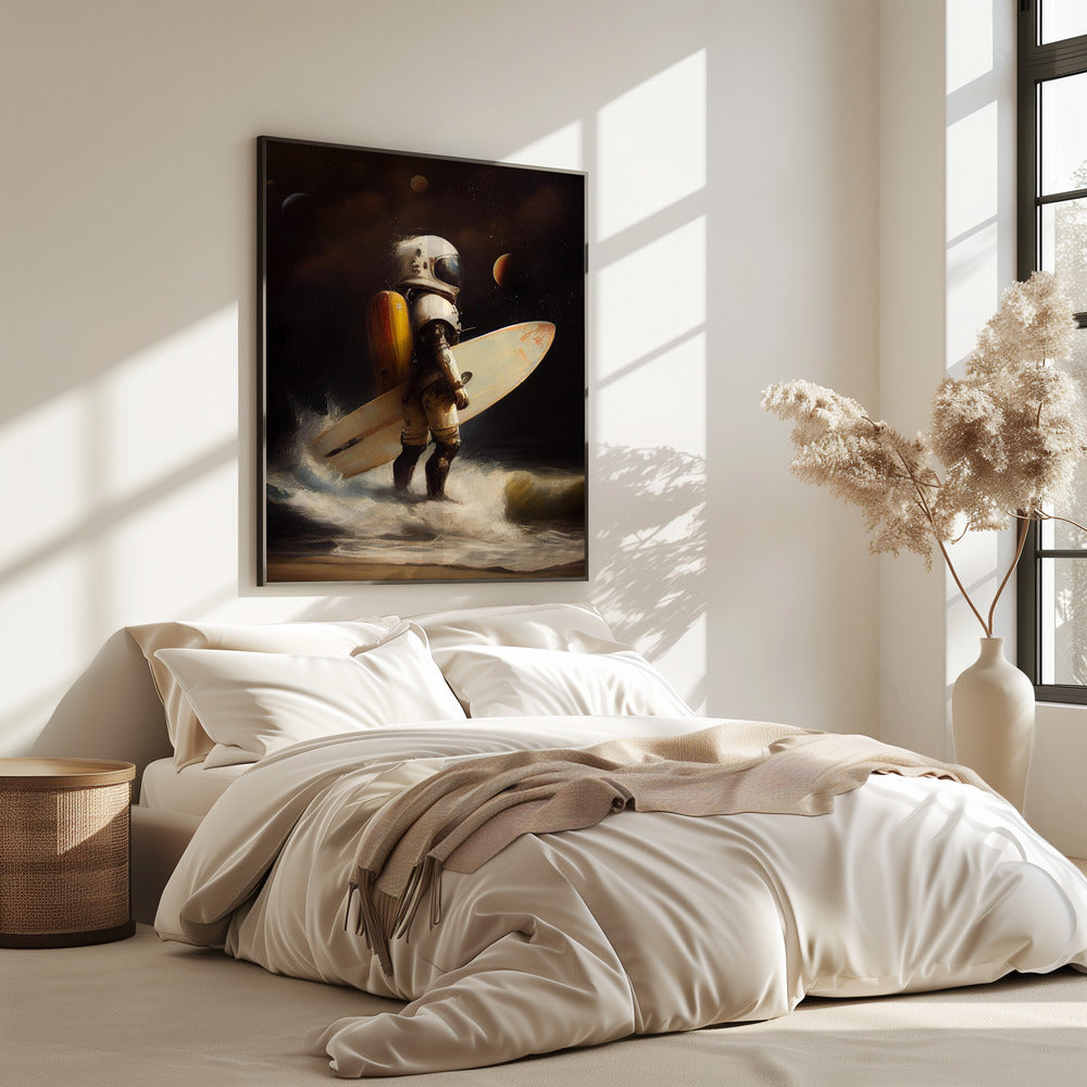 My Space Surfing Day | Poster