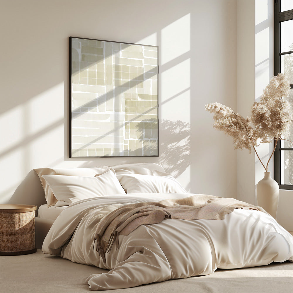 Neutral Tangle Grid 2 | Poster