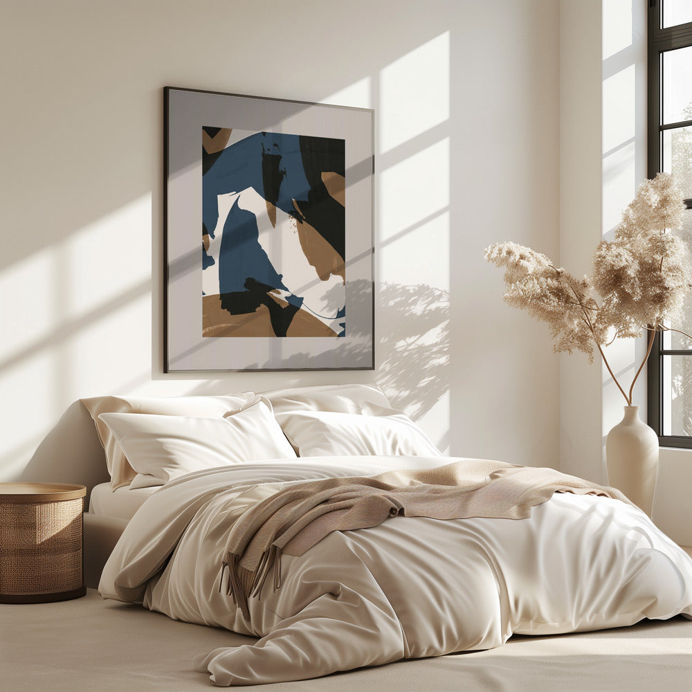 Abstract Brush Strokes 60 | Poster