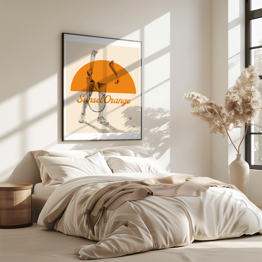 Sunset Orange | Poster
