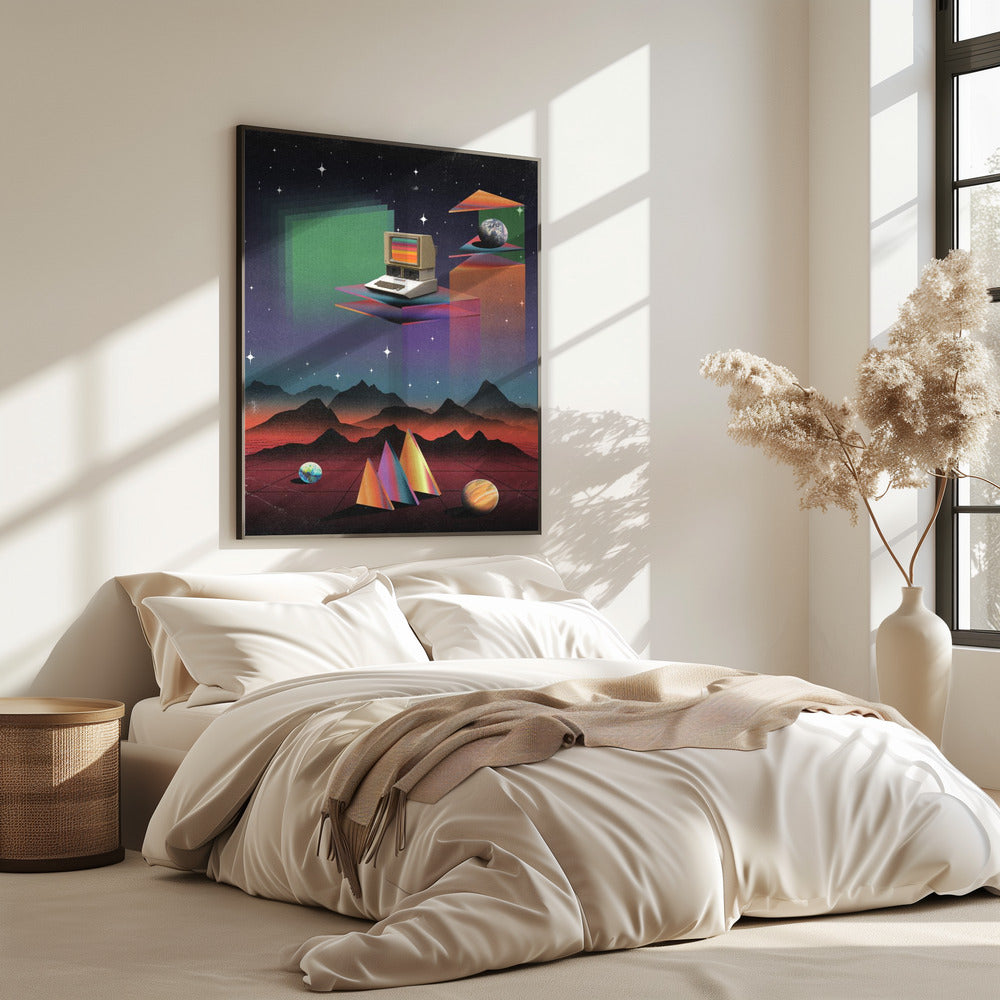 80s CRT Computer | Poster