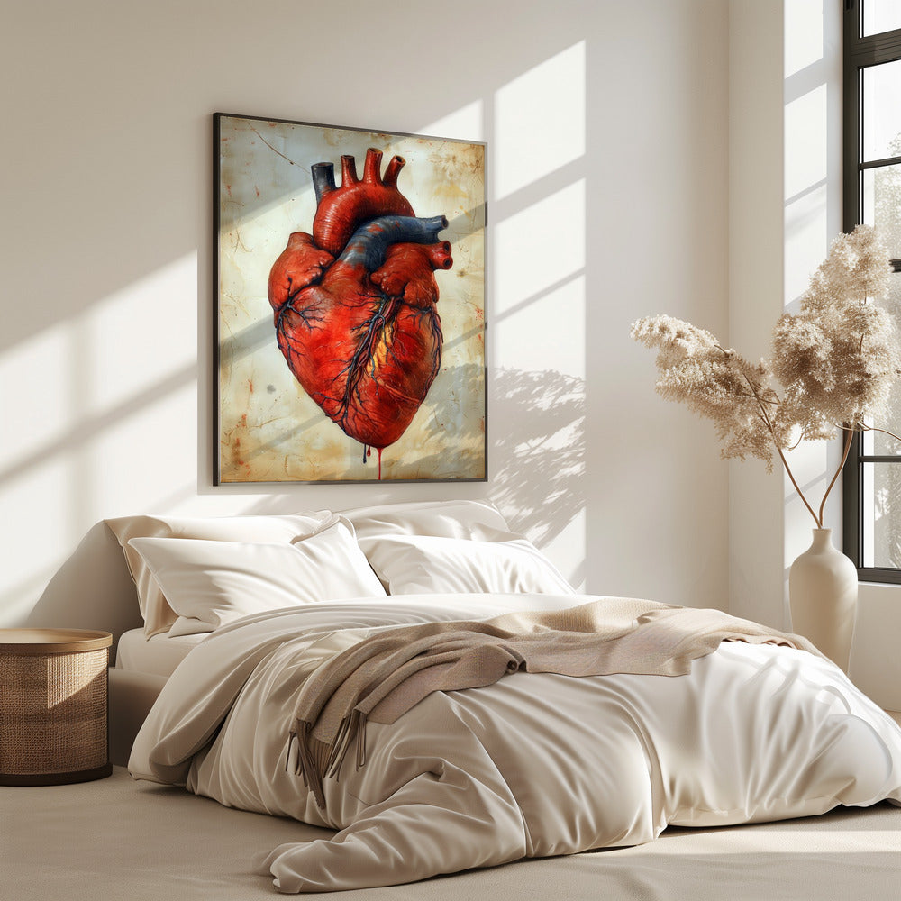 Anatomy Art 3 heart | Poster