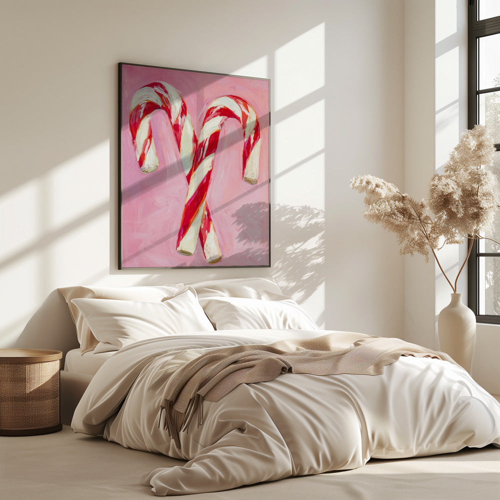 Candy Cane Delight | Poster