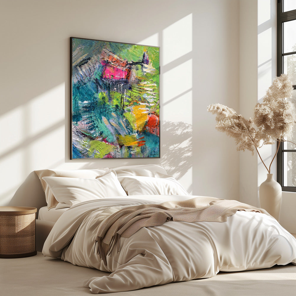 Expressionist Colorful Abstract | Poster