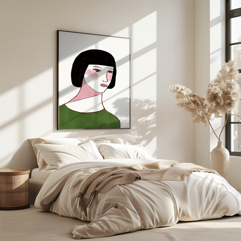 Young lady | Poster