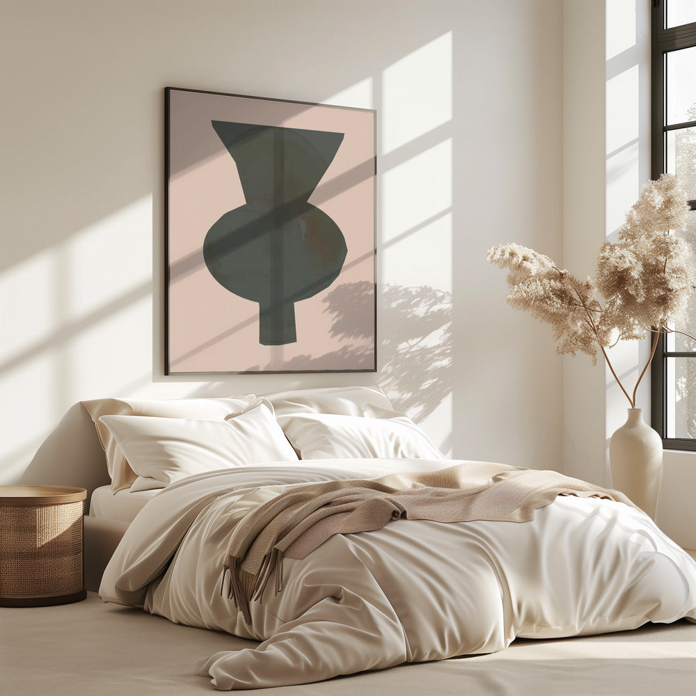 Mocha Vase Form 1 | Poster