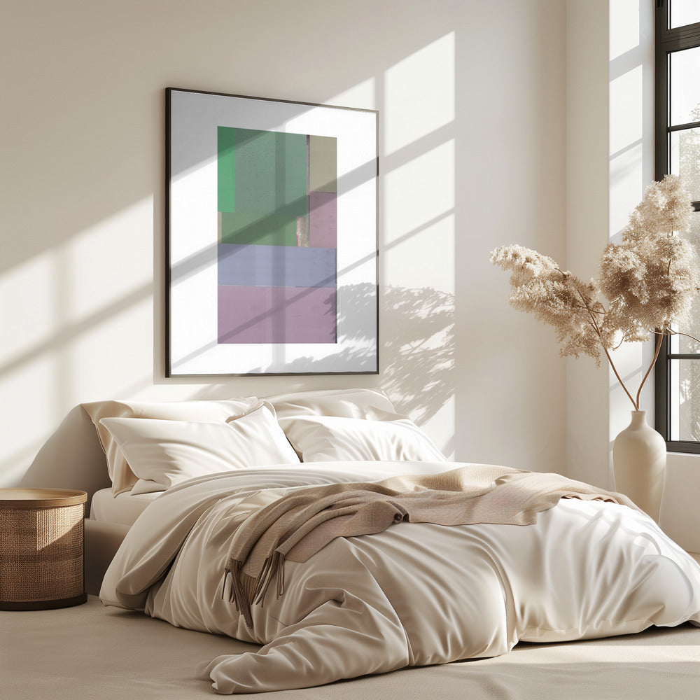 Abstract Textured Composition 3 | Poster