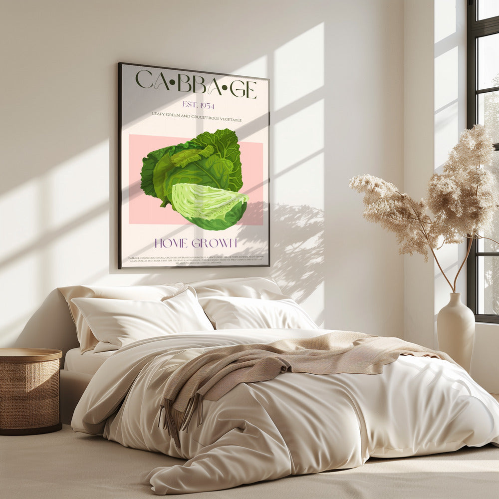 Crisp Cabbage Bliss | Poster