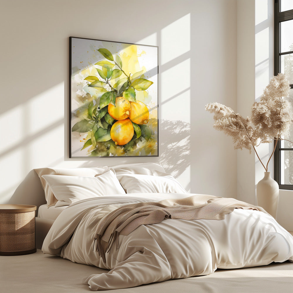 Lemons and Leaves | Poster