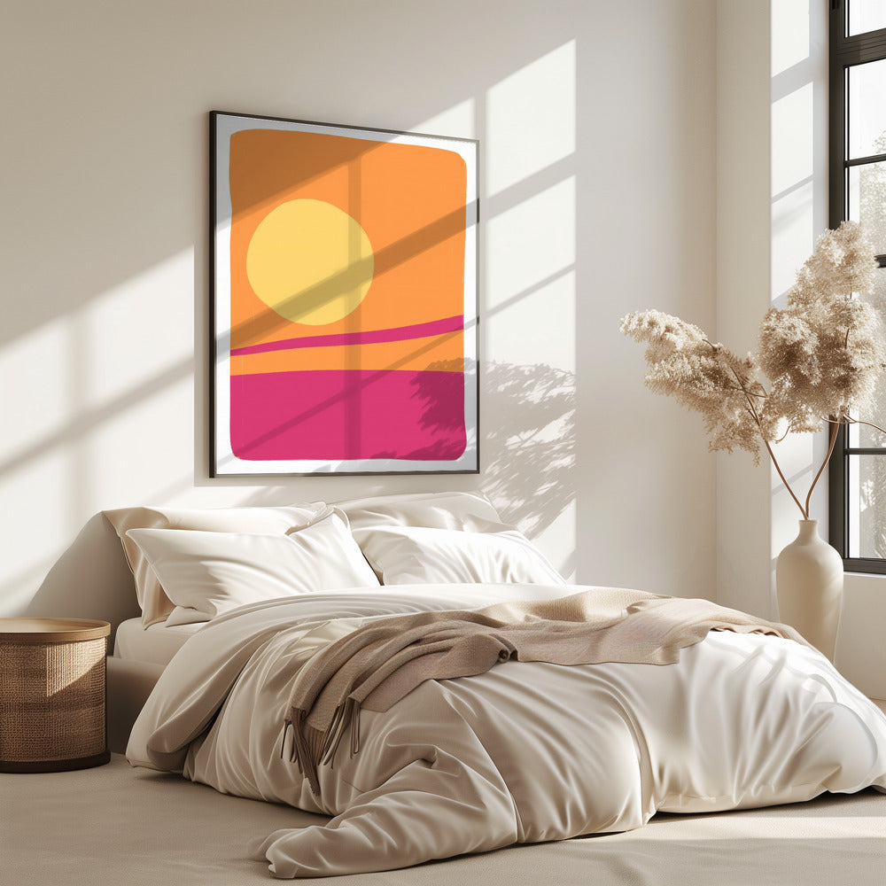 Vibrant Sunset Glow | Poster