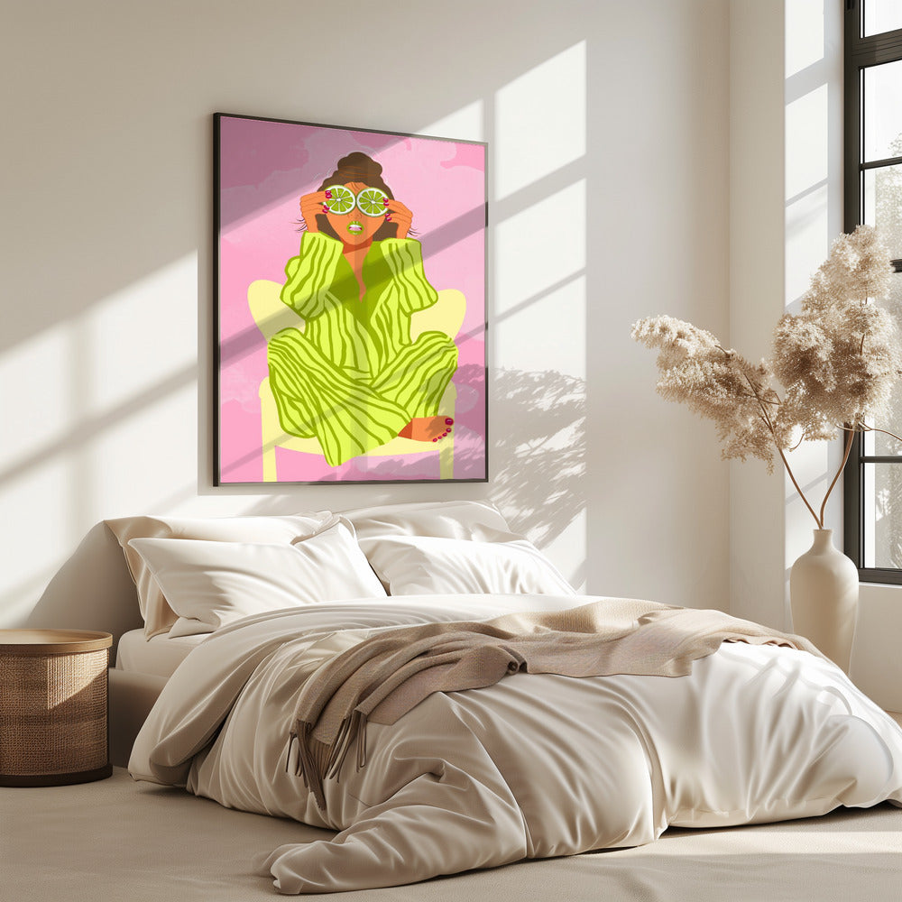 See the World Through a Lime | Poster
