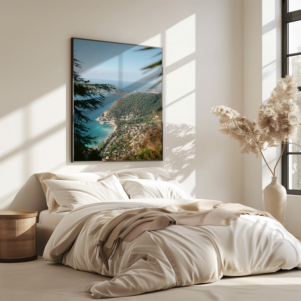 Green Hills And Turquoise Waters | Poster