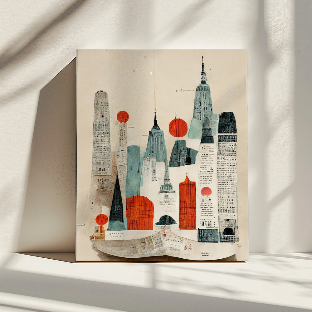 Cityscape Collage | Canvas