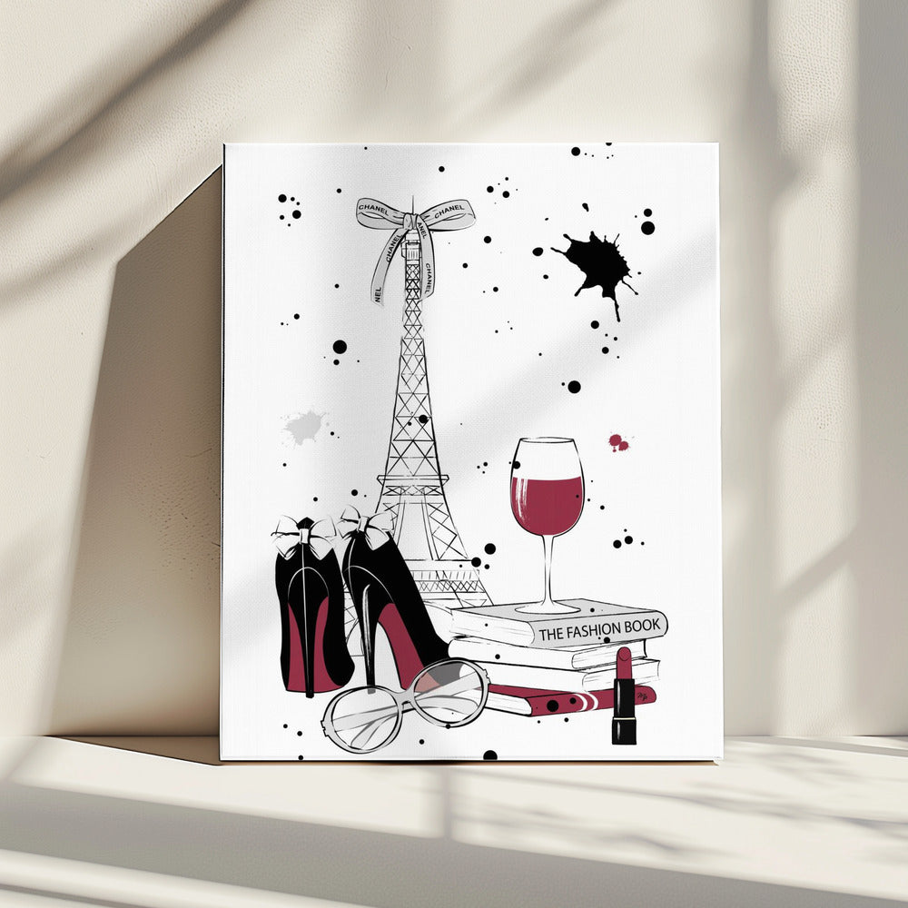 Chic Parisian Night | Canvas