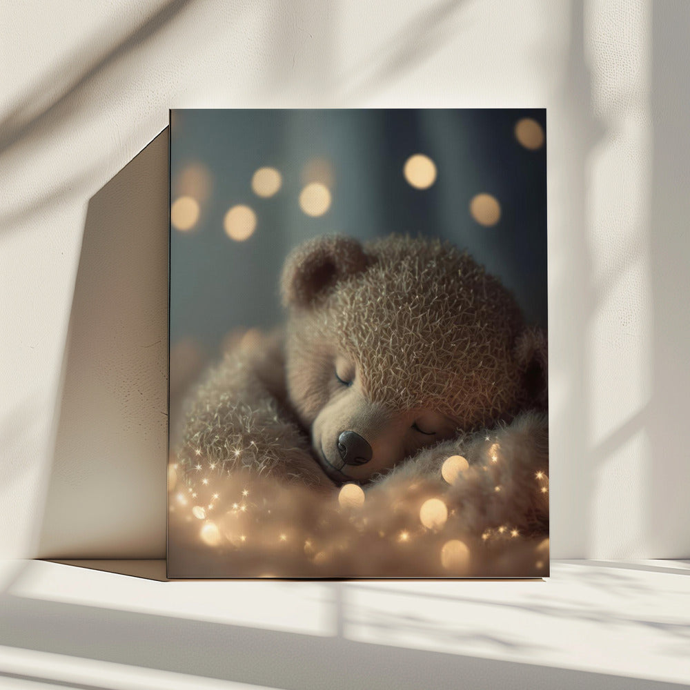 Dreamy Bear Snooze | Canvas