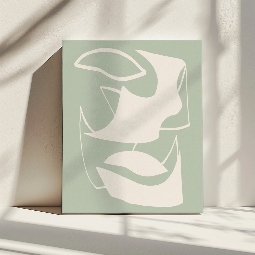 Shape Green | Canvas