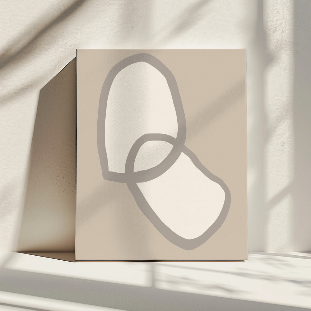Shape 10 Beige | Canvas