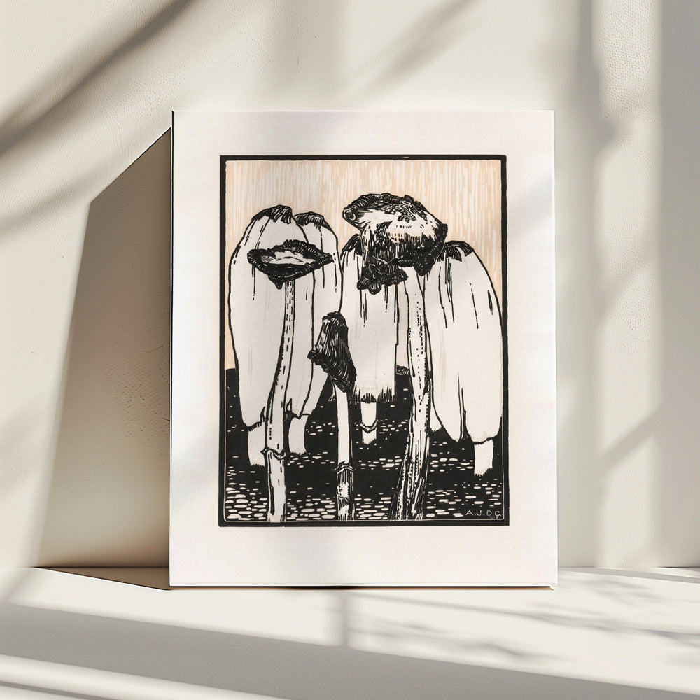 Ink Mushrooms (1915) | Canvas
