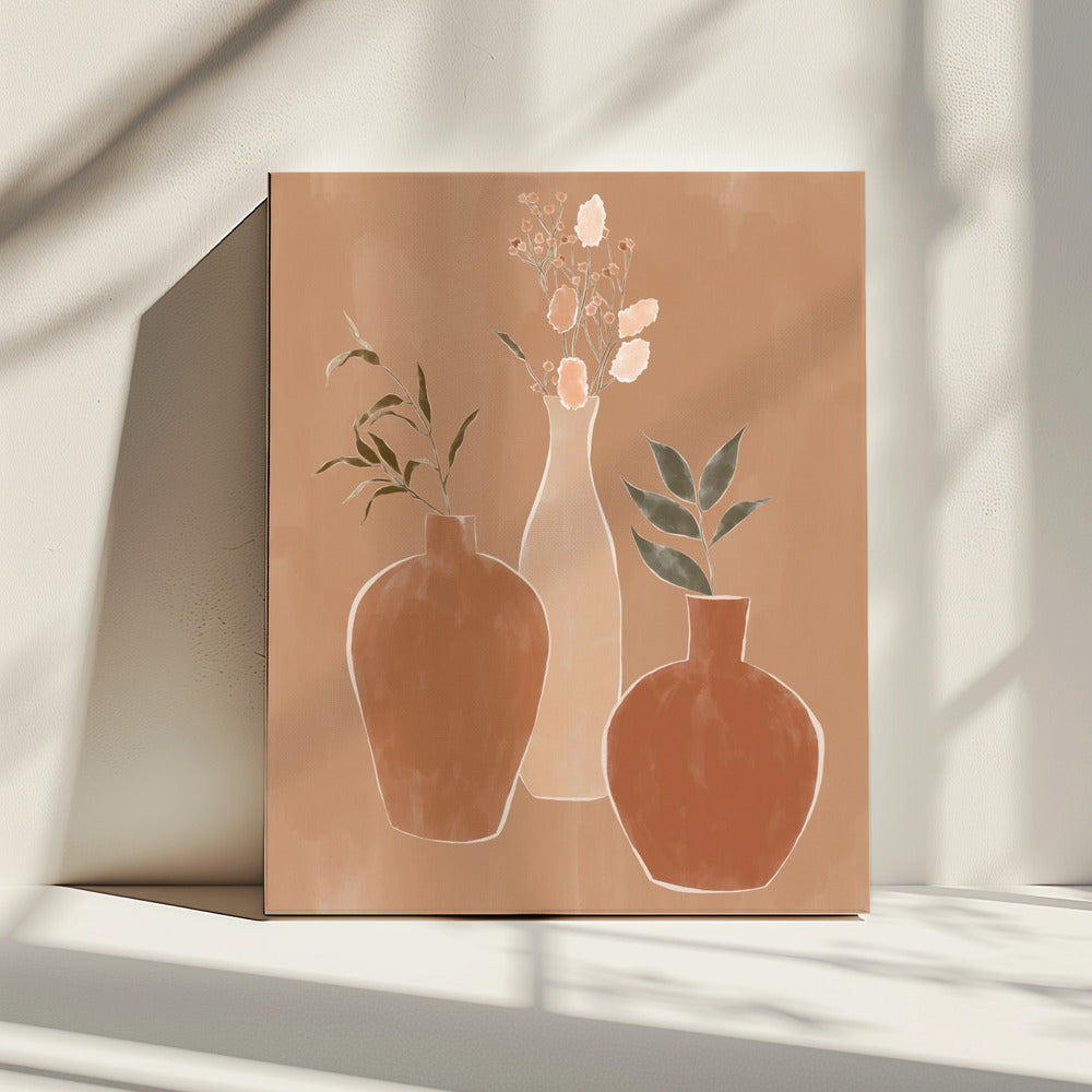 Set of Flower Vases | Canvas