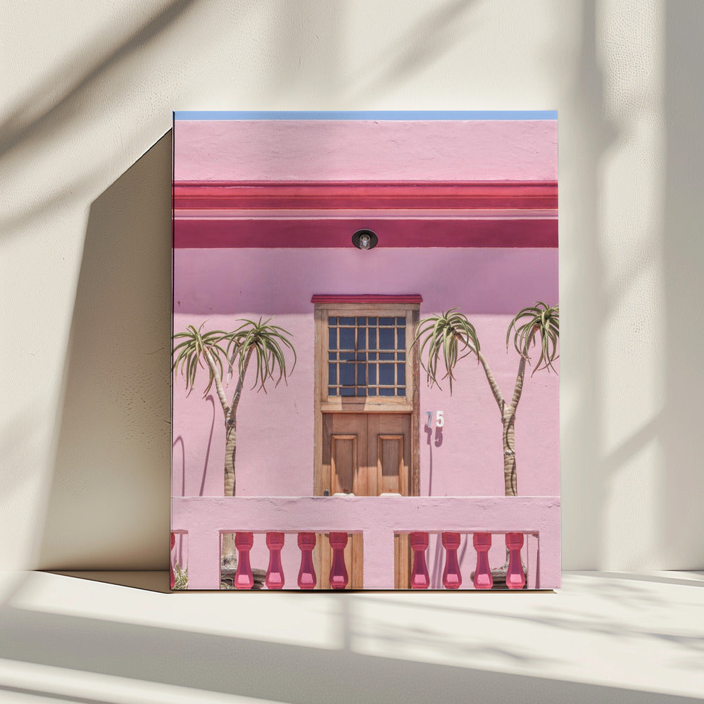 Peachy Facade | Canvas