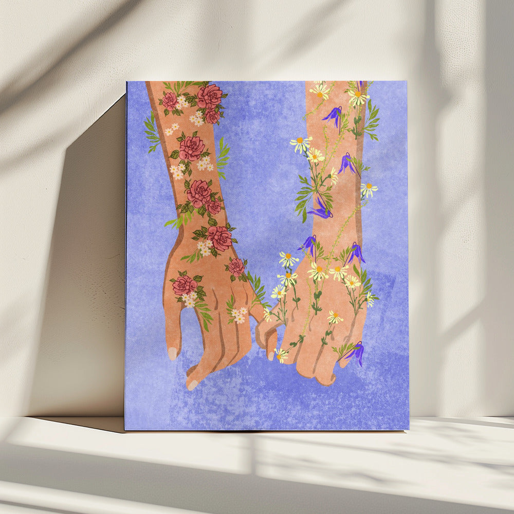 Holding hands | Canvas